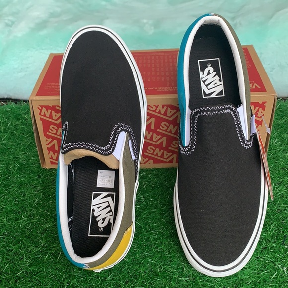 VANS CLASSIC SLIP ON ZIG ZAG MULTI/TRUE WHITE WMNS - Picture 7 of 16